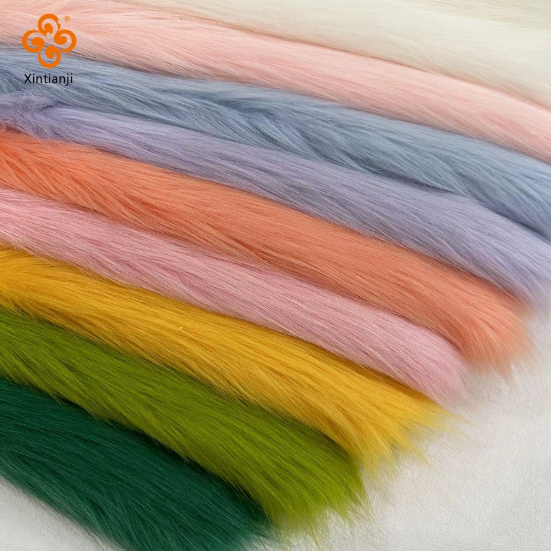 Faux Fox Fur Fabric 5cm Fur Plush DIY Handmade Cosplay Animal Ear ...