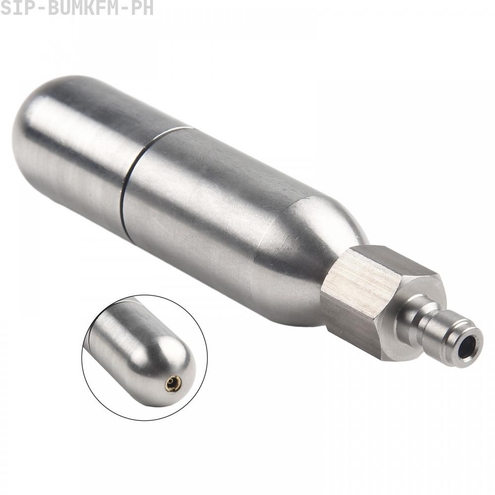 Male Head 8MM CO2 Cartridge Inflatable Kit Male Pulg PCP Rust Free High ...