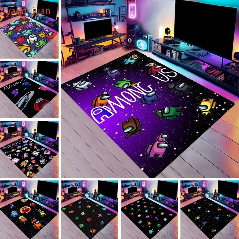 Space Werewolf Kill Game Among Us Carpet Anime Chair Living Room ...