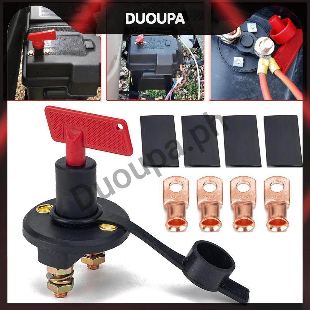 200A Car Boat Battery Disconnect Switch Kill Cut Off Switch + Key