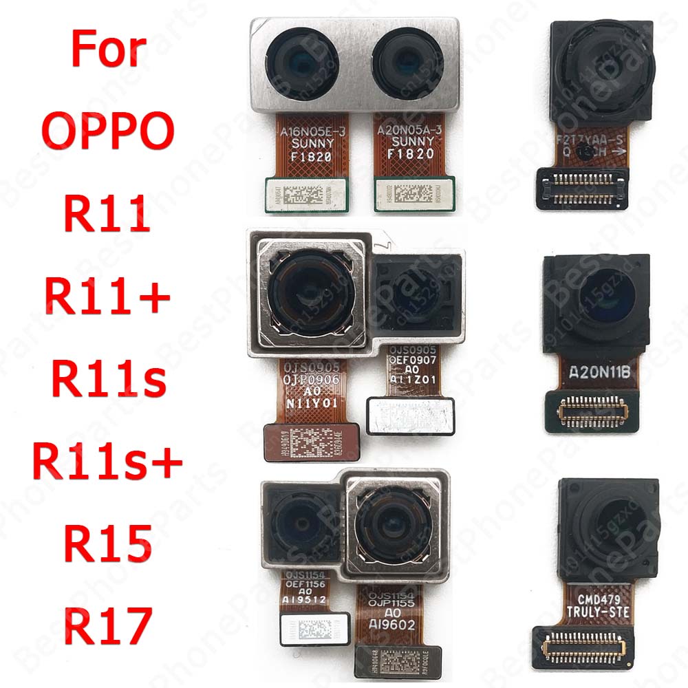 Front Back View Facing Camera Module For OPPO R11 R11s Plus R15 R17 ...