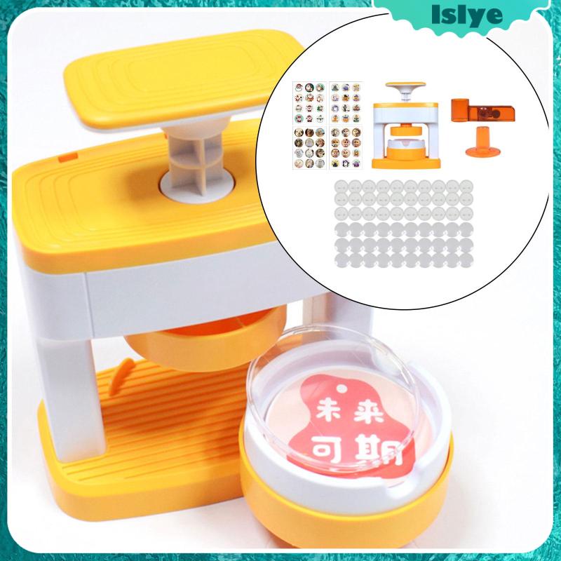 [Lslye] DIY Pin Button Maker Decoration Equipment Brooch Pin Making ...