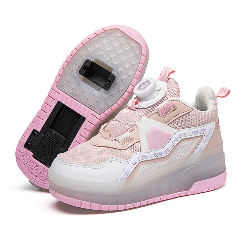 Girls' Rampage Shoes, Double Wheeled Retractable Children's