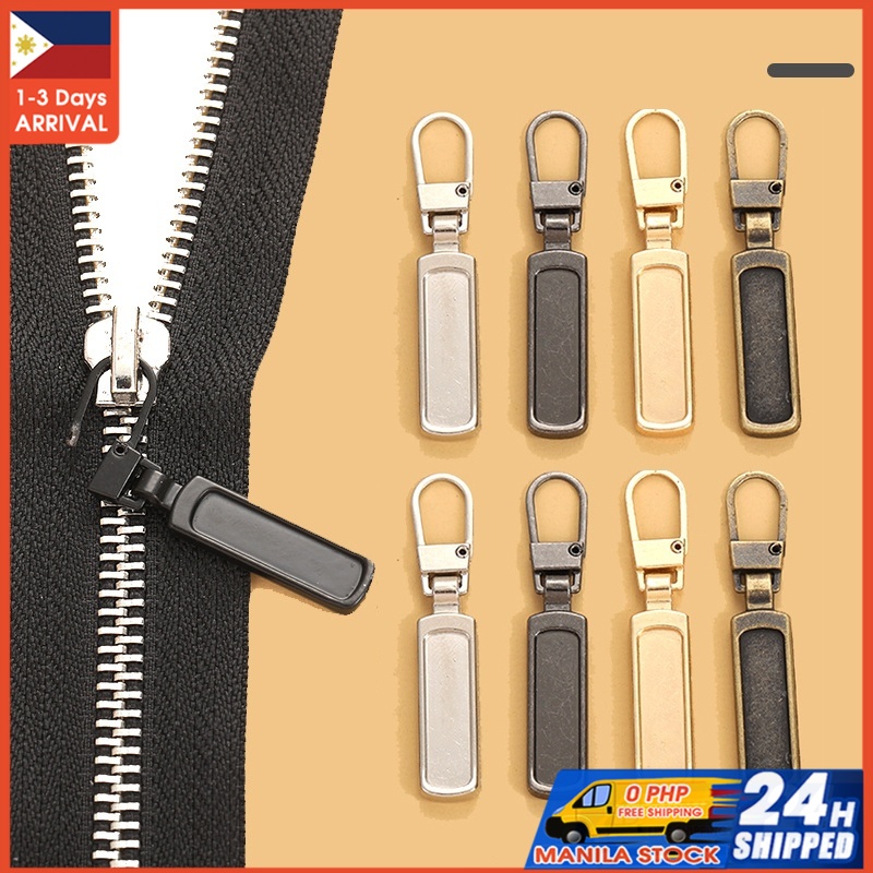 Replacement Zipper Slider Puller Universal Instant Repair Kit DIY Sew