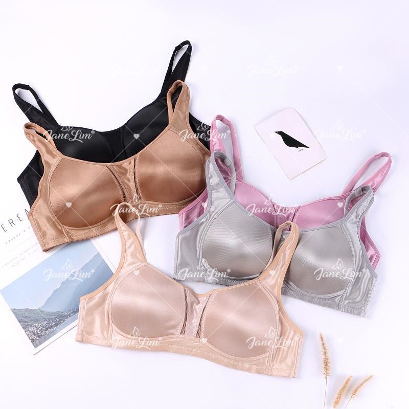 COD Ladies Non Wired Cami Bra Minimizer Bra cup C 9901 Shopee