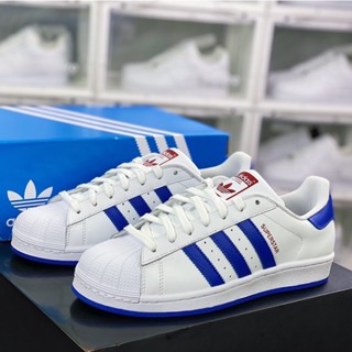 Adidas superstar red outlet sale