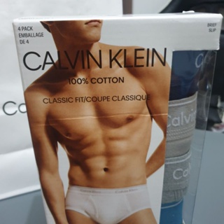 Calvin Klein Underwear Cotton Classic Fit 4-Pack Briefs