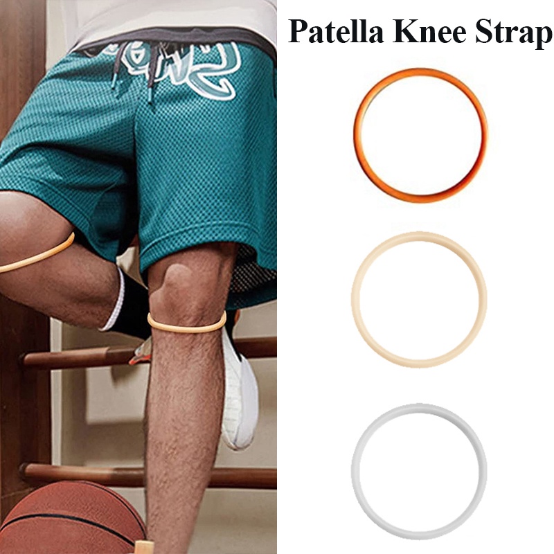 2Pcs Knee Force Belt Fine Patella with Basketball Knee Force Band High