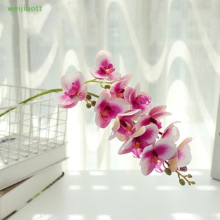 Artificial Butterfly Orchid Silk Flower Bouquet Phalaenopsis Home