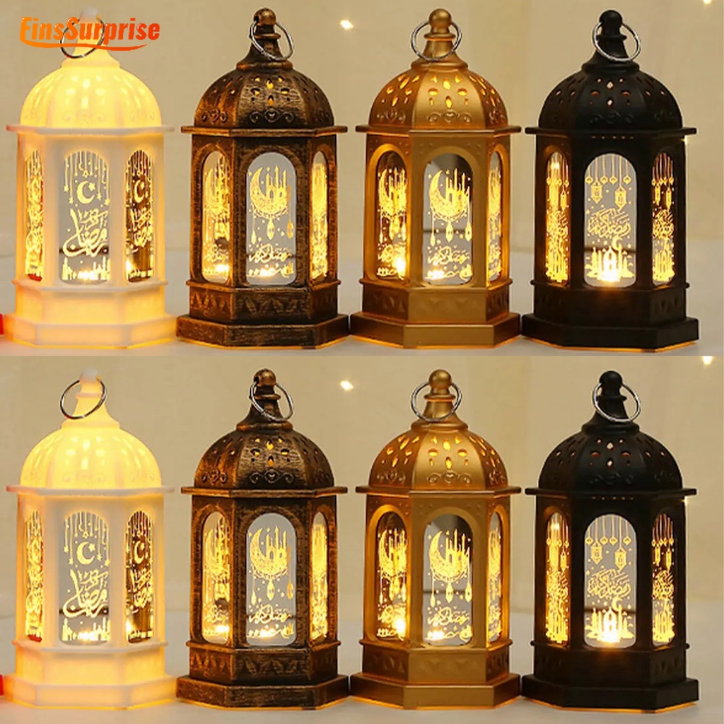 Muslim Ramadan Kareem Decoration Candle Led Lights Eid Mubarak for Home ...
