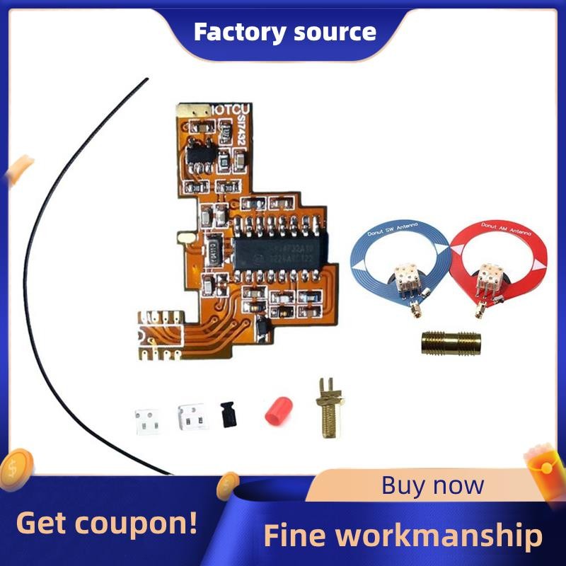 SI4732 Module FPC Modification+2xDonut Antenna for K5 K6 HF Shortwave ...