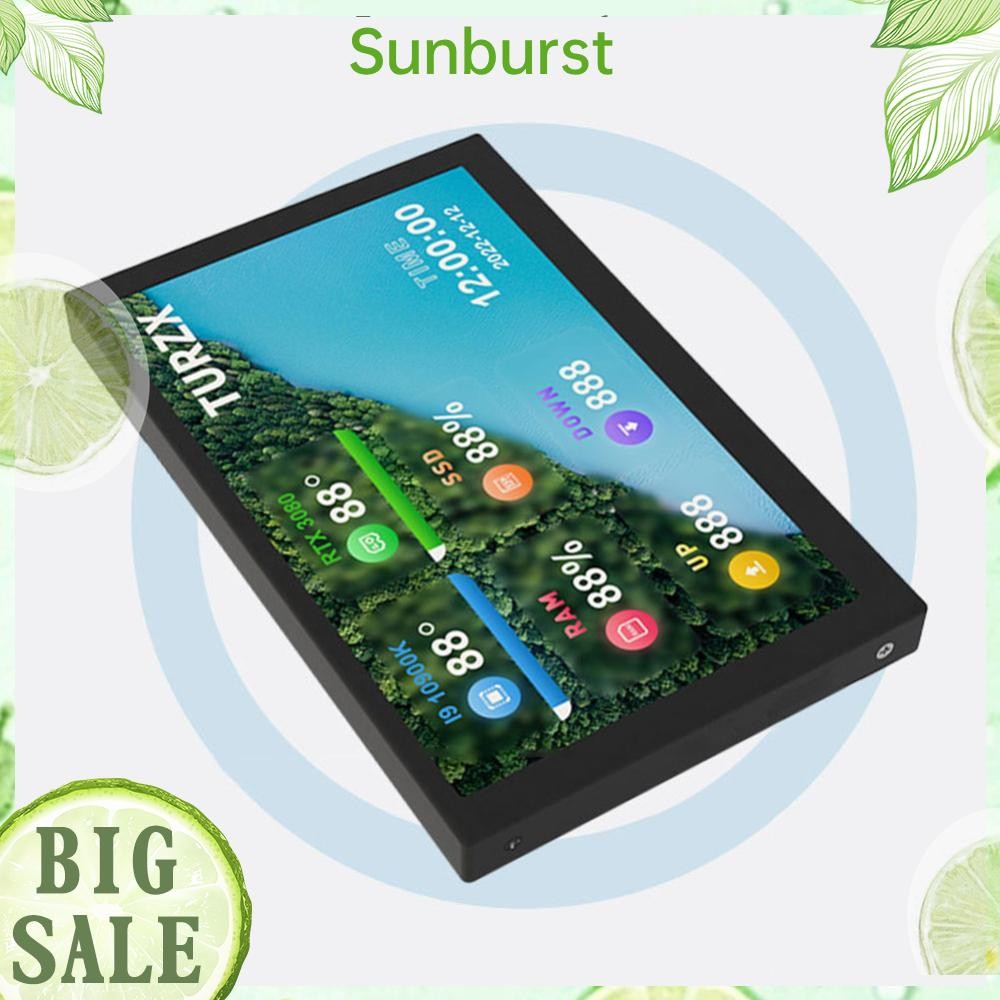 5 Inch IPS Secondary Screen Mini Computer USB Display PC CPU GPU RAM ...