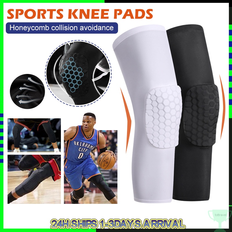Basketball Kneepads compression Honeycomb Knee Pads Leg kneepad ...