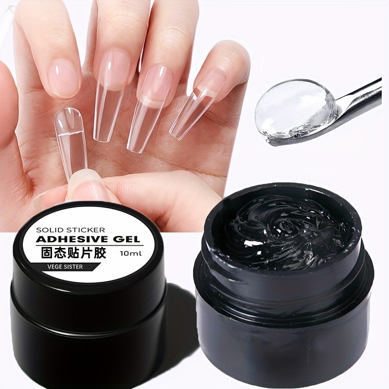 10ML Solid Nail Glue Super Sticky Adhesive Glue UV Gel Nail Art Quick
