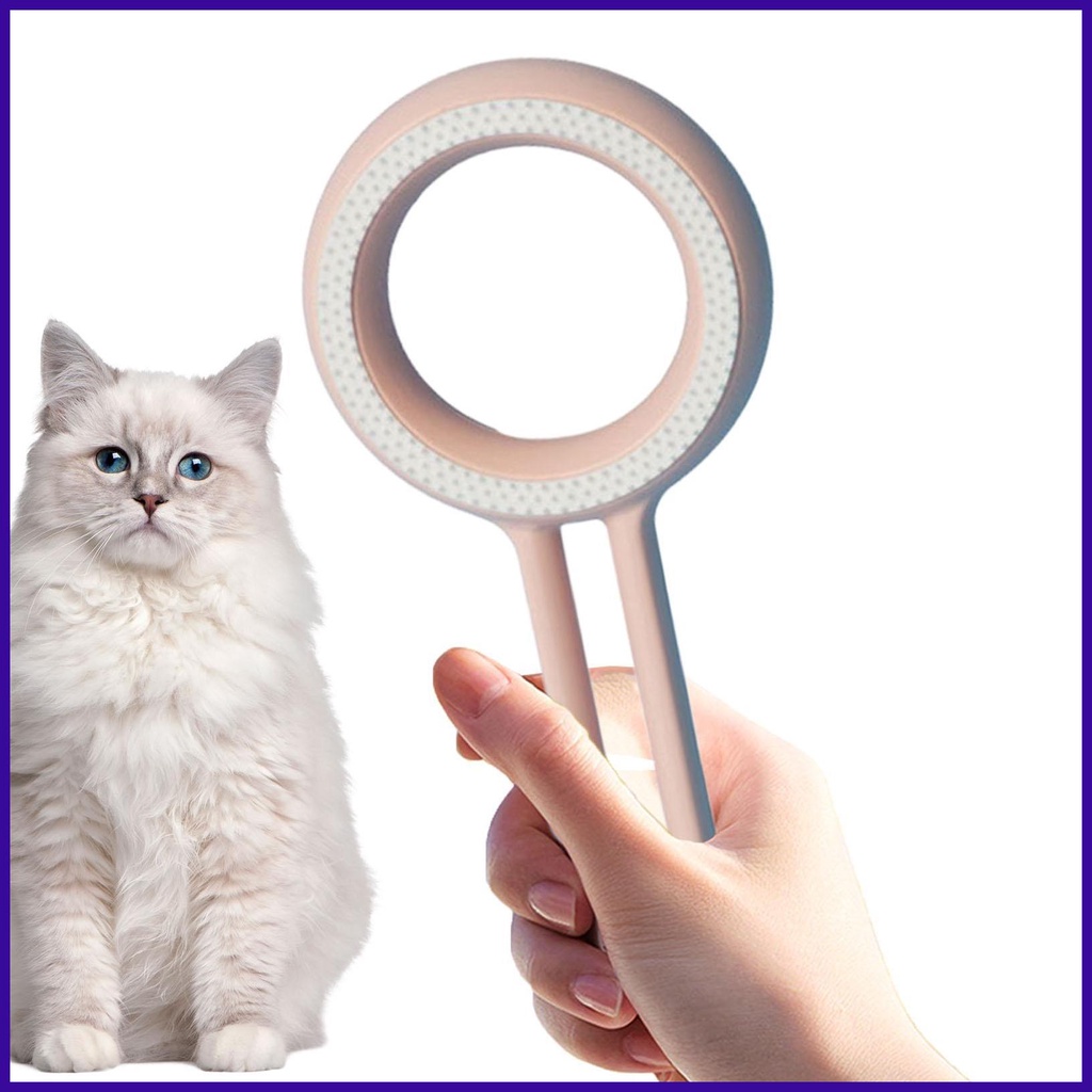 Cat Comb Deshedder Brush for Cats Double-sided Circular Needle Comb ...