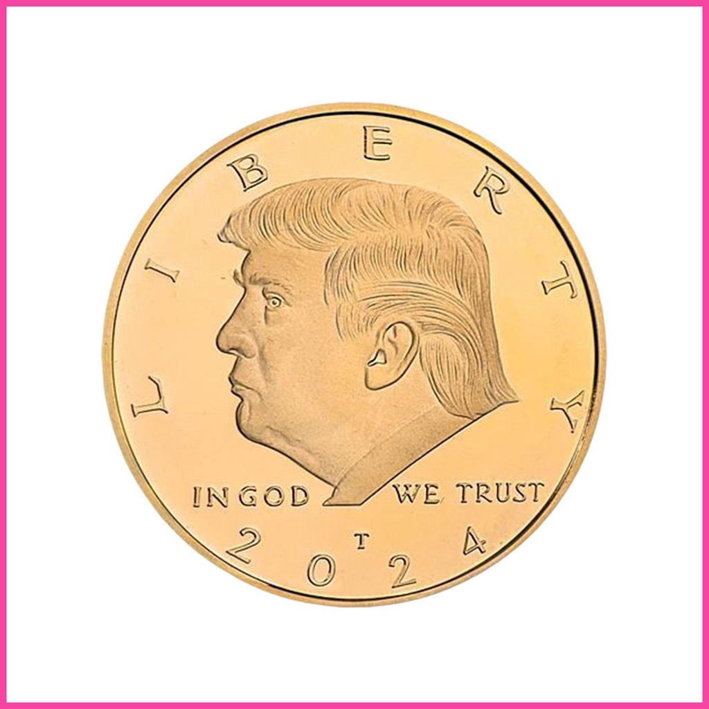 2024 Trump Gold Plated Commemorative Coin Collectibles America