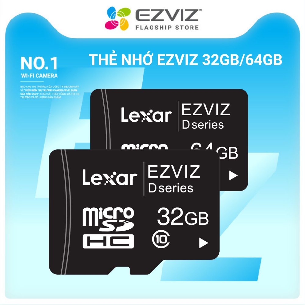 Micro SD EZVIZ x LEXAR 32GB memory card High Speed For Genuine Camera