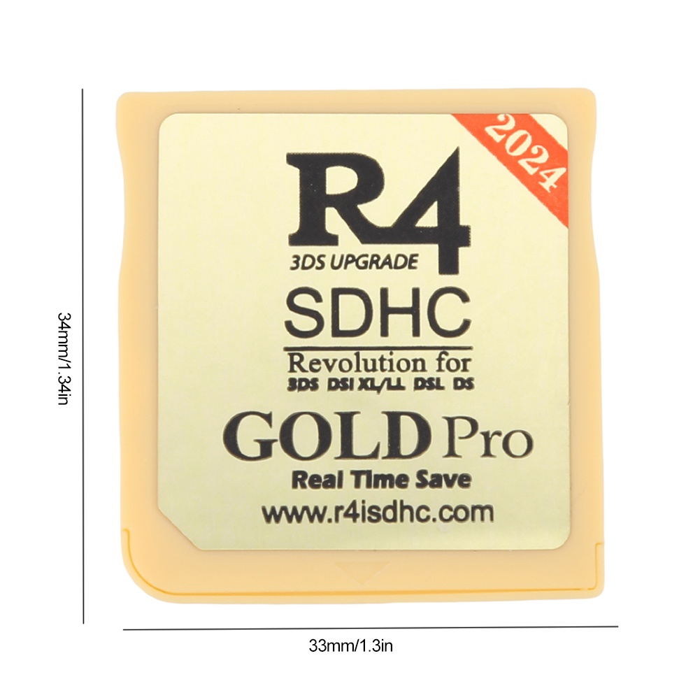 2024 2023 R4 SDHC Adapter Pro Card Memory Card For SDHC Video Game ...