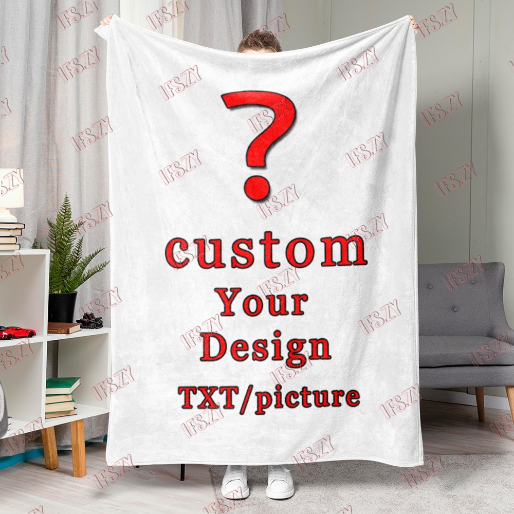 Custom Blanket with Picture Custom Collage Blanket Make A Customized