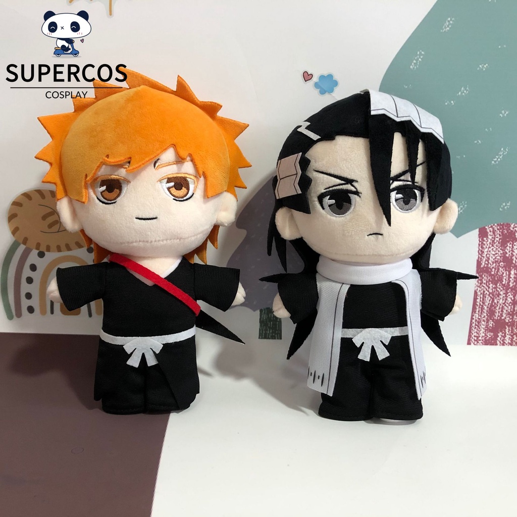 BLEACH Plush Doll Kurosaki Ichigo Kuchiki Rukia Kuchiki Byakuya