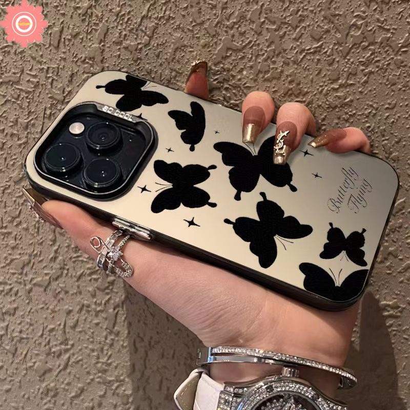 Romantic Butterfly Flying Phone Case Compatible for IPhone 15 11 13 12 ...