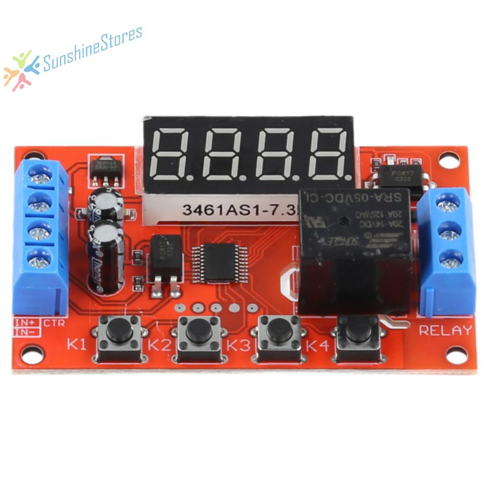 Timer Delay Trigger Switch DC5V/12V/24V TimeDelayed Trigger Timing