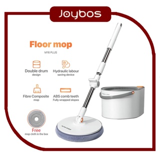 Joybos Mop With Bucket And Squeeze,hand Free Flat Floor Mop And