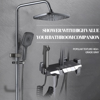 FPX Shower Set Hot And Cold Rain Shower Set With Faucet Bathroom Gun ...