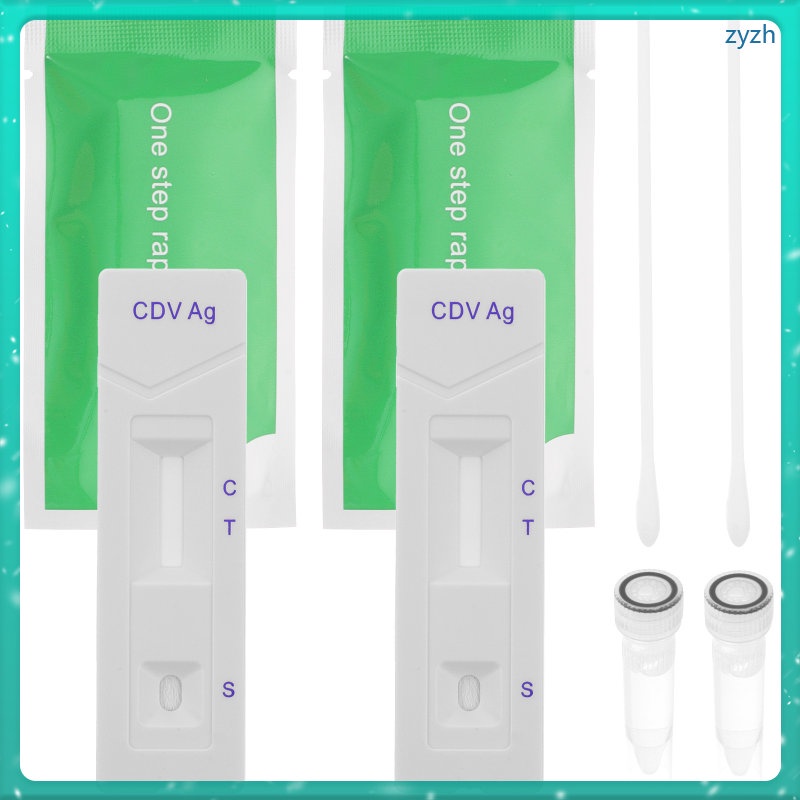 zhiyuanzh Pet Test Strips Portabletesting Dog Distemper Paperboard Cpv
