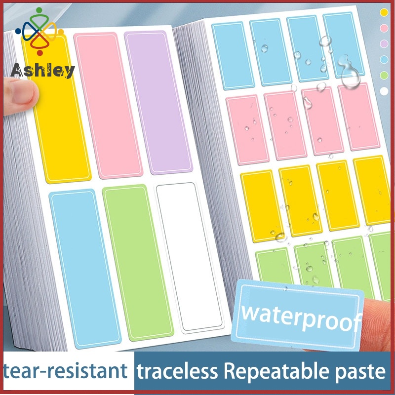 【Ashley】10 Sheets Classification Labels Tag,Self-adhesive Handwritten ...