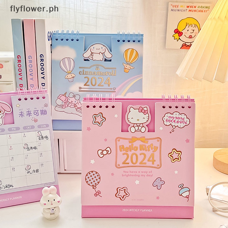 { flyflower.ph } 2024 Sanrioed Calendar 3d Hello Kittys My Melodys ...