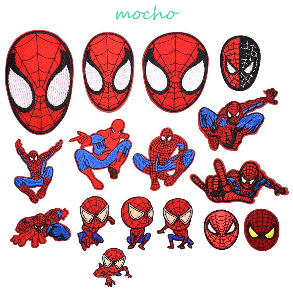 MOCHO Spiderman Patches DIY Sewing Birthday Gifts Spiderman Patch ...