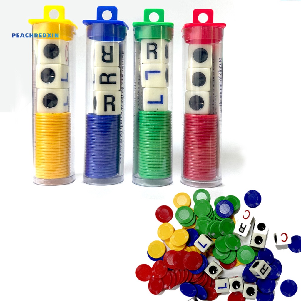 PNS-1 Set Dice Game Left Right Center Dice Set Fun Interactive Dice ...