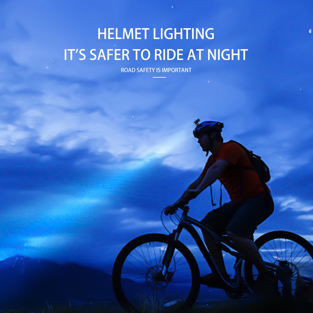 Helmet lamp cycling sale