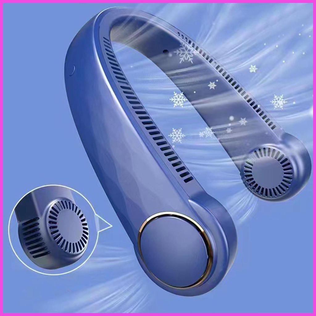 Lazy Neckband Fan Wearable Fan for Men Women Kids 4000 mAh Battery
