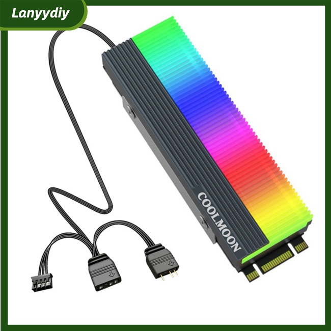 gd Cm-m73s M.2 Argb SSD Radiator Cooler 2280 Solid State Drive Radiator ...