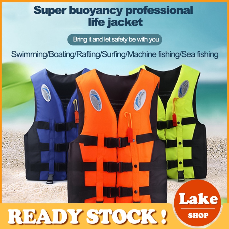 Professional Life Vest Jacket For Outdoor Water Sport Fishing Swimming ...