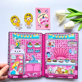 Toca Life World Quiet Book Alice in Wonderland doll house for kids girl ...