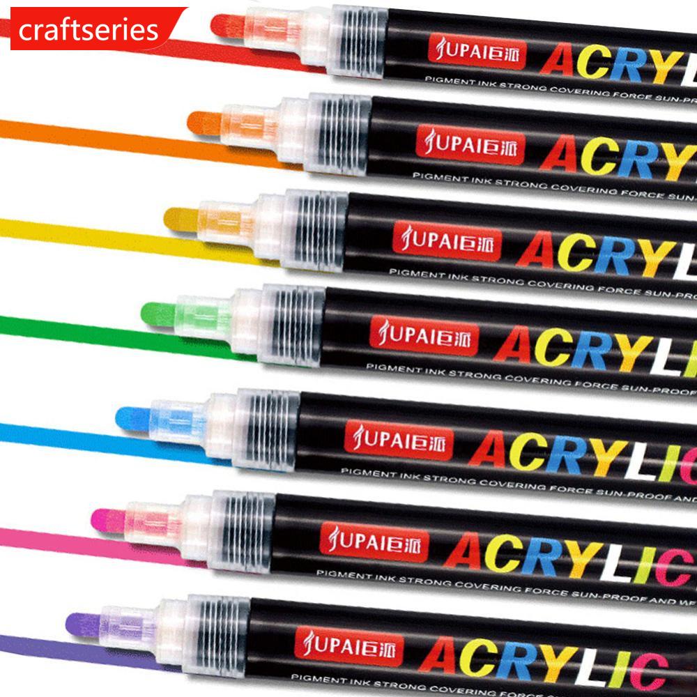 CRAFTSERIES 36 Colors Sketching Marker Set Double Head Acrylic Paint