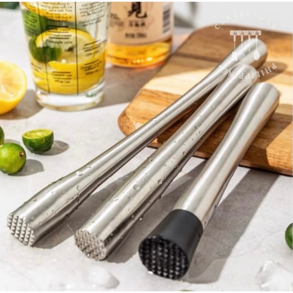 KITkitchen Ice Hammer Crushing Cocktail Muddler Stainless Steel Barware