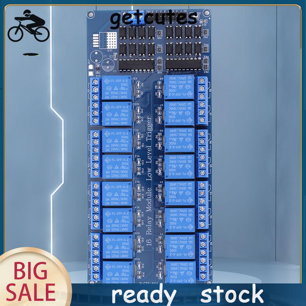 [Getcutes.ph] 16 Channel Low Level Trigger Board 5V Wifi Relay Module