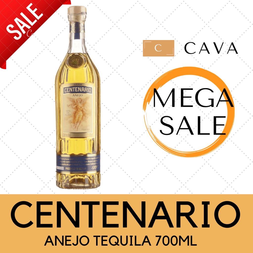 Gran Centenario Anejo Tequila 70cl [ MEGA PRICE DROP SALE ] Shopee