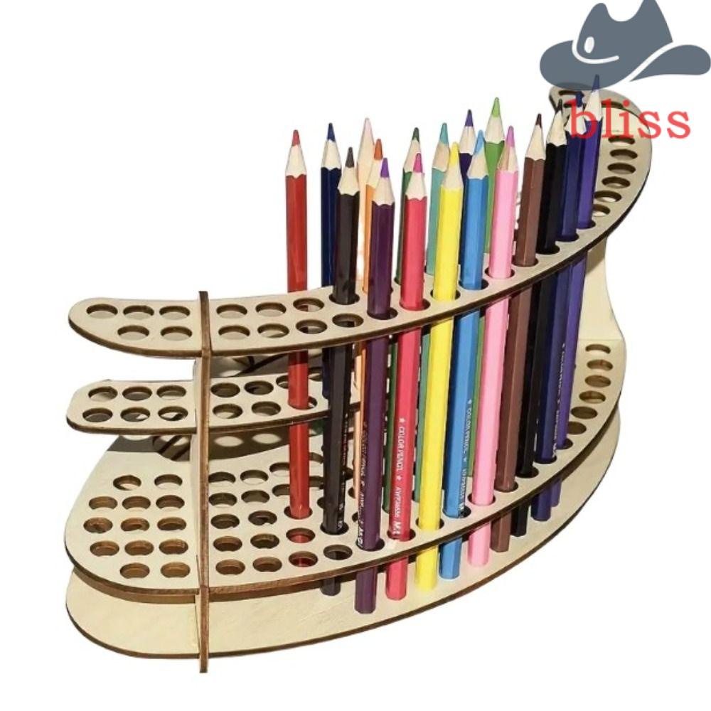 BLISS Paint Brush Holder, Art Supplies Minimalism 105 Brushes Holder