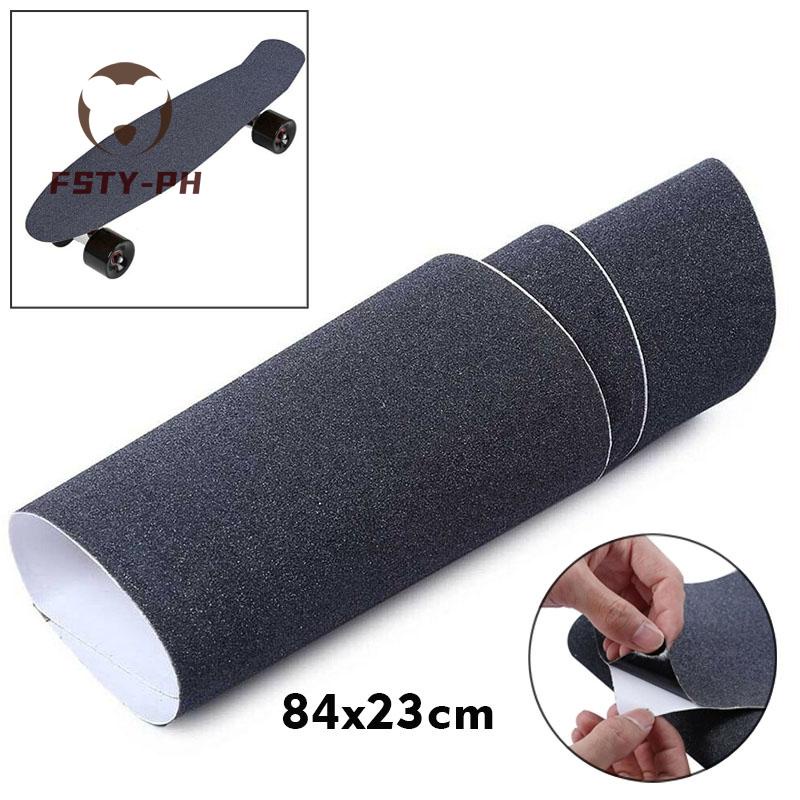 Skateboard Sandpaper Longboarding Grip PVC Attachment Road Outdoor