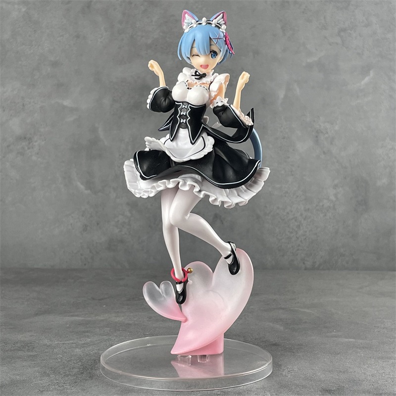 Life From Scratch Life in Another World Maid Rem Rem Cat Ear Scene