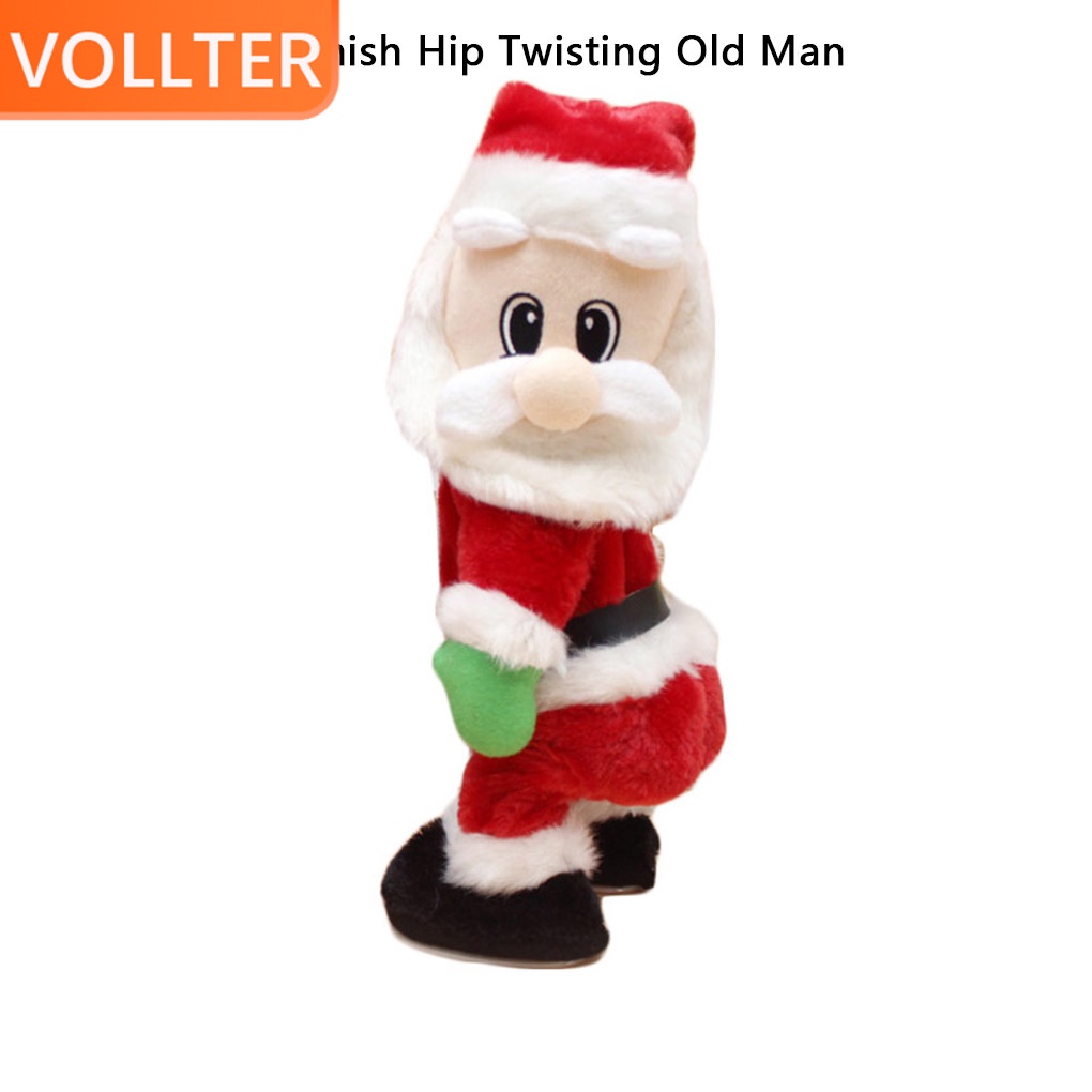 Portable Christmas Themed Twerking Santa Doll Party Banquet Nightstand ...