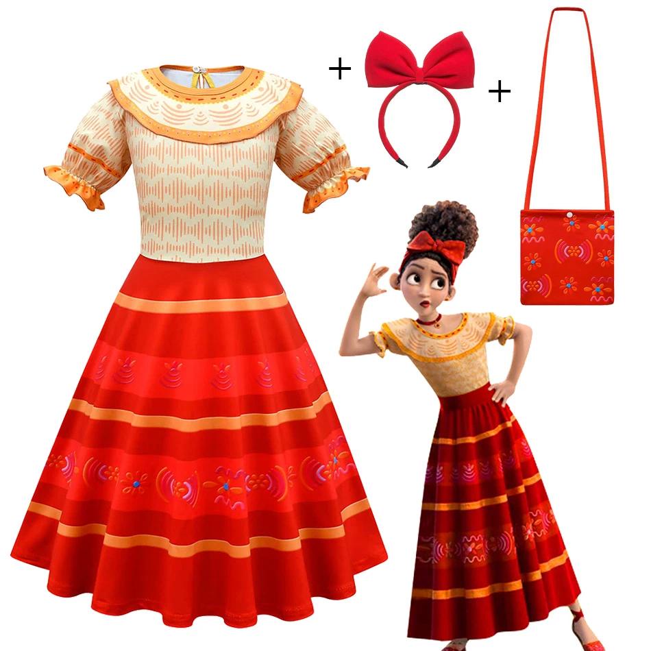 Déguisement Encanto Dolores Enfant Robe Costumes d'Halloween