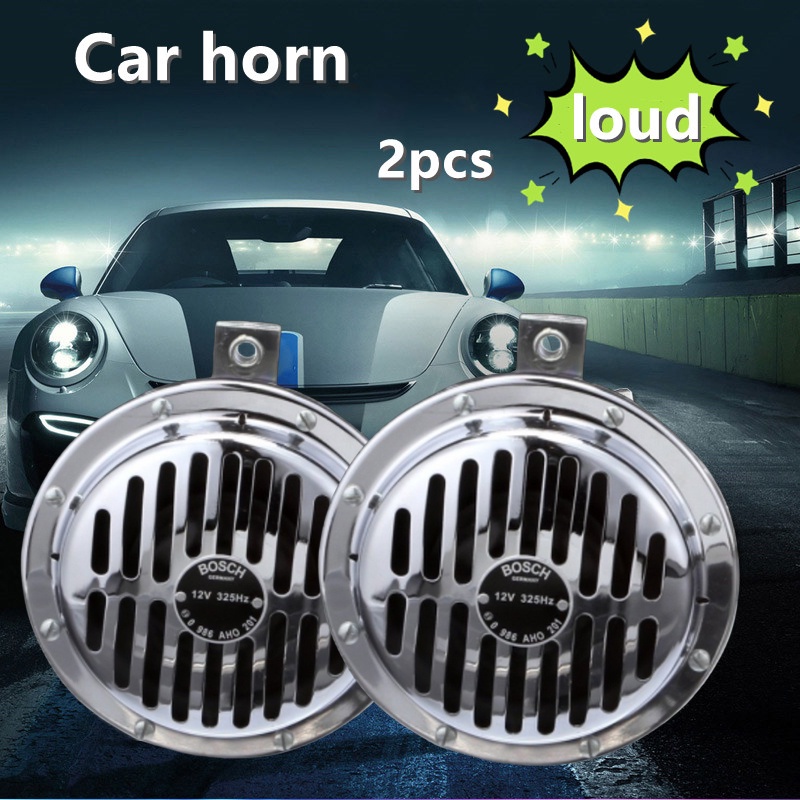 Electric Car Horns 12V Preiu Quality Supertone Etal Horns Black Protective Loud High And Low Tone Twin Disc Horns Replaceent - View #8