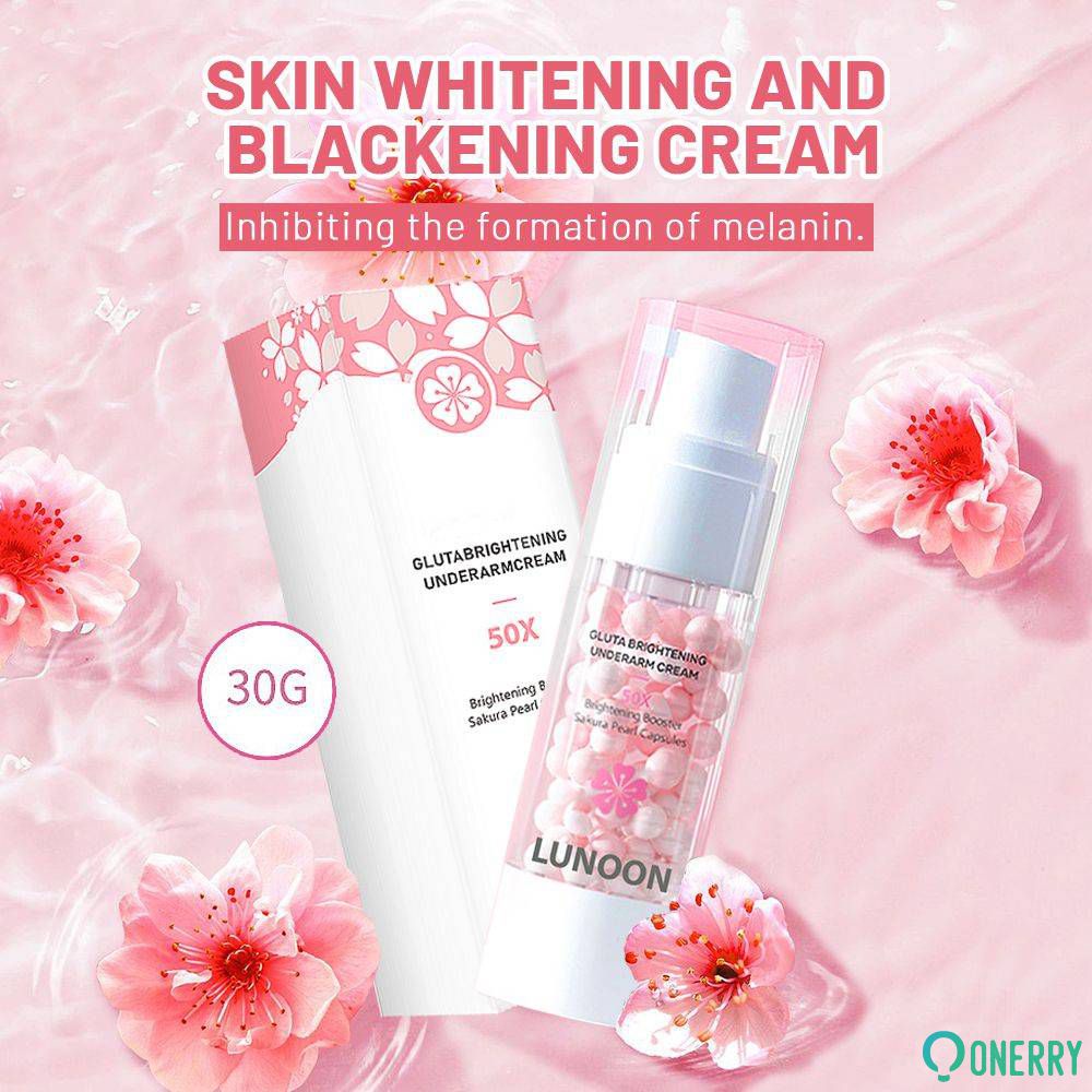 Lunoon Sakura Brightening Cream Underarm Whitening Cream For Armpit ...