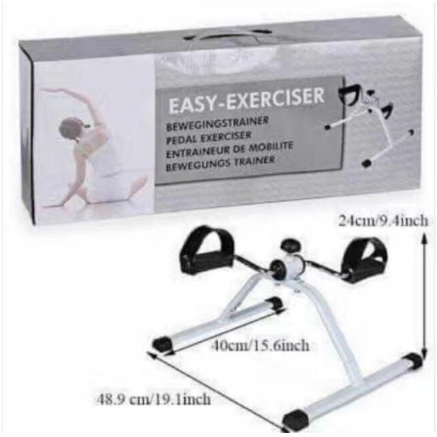 EASY EXERCISE PORTABLE GYM FITNESS PEDAL MINI EXERCISE BIKE Shopee Philippines